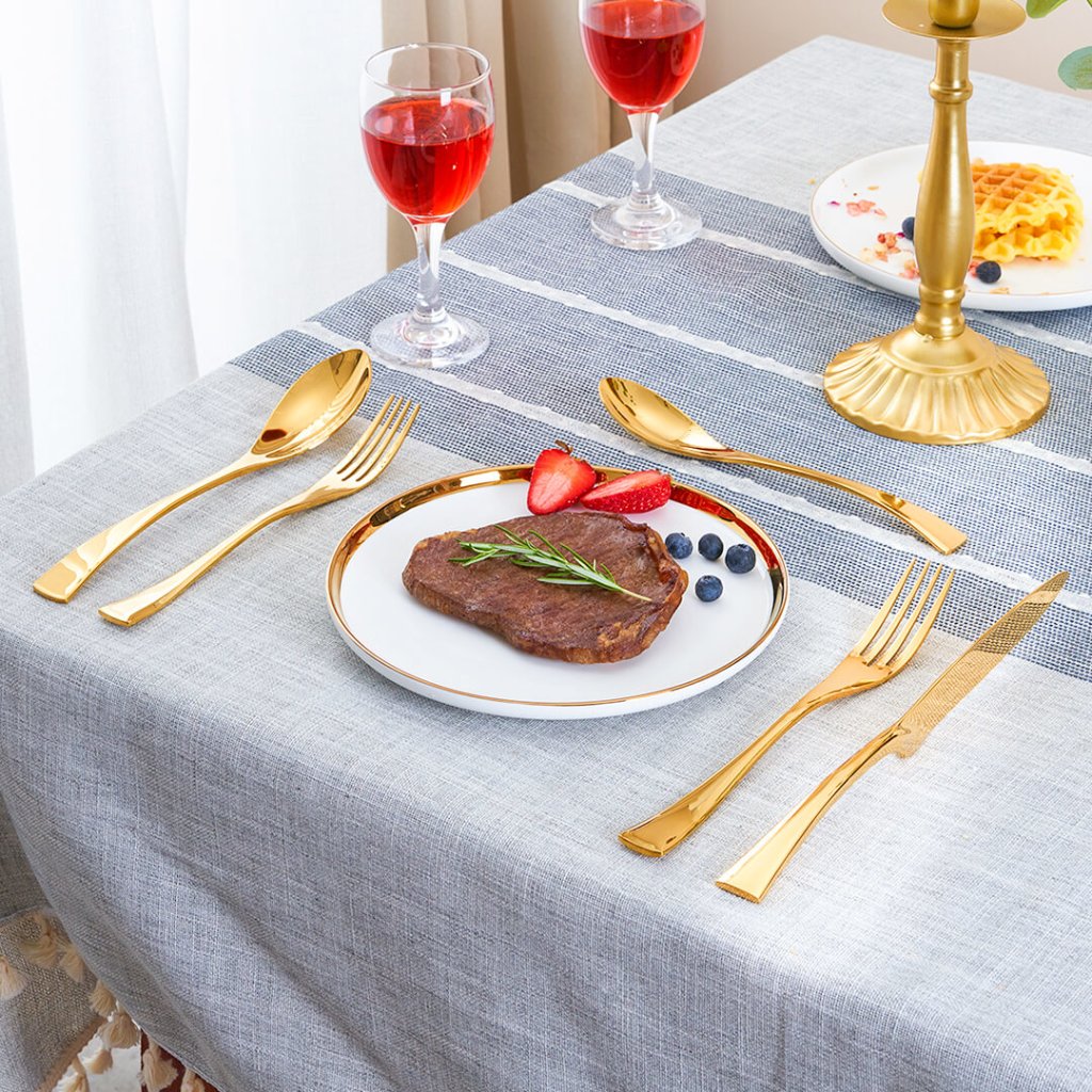 Jet Gold Cutlery Set