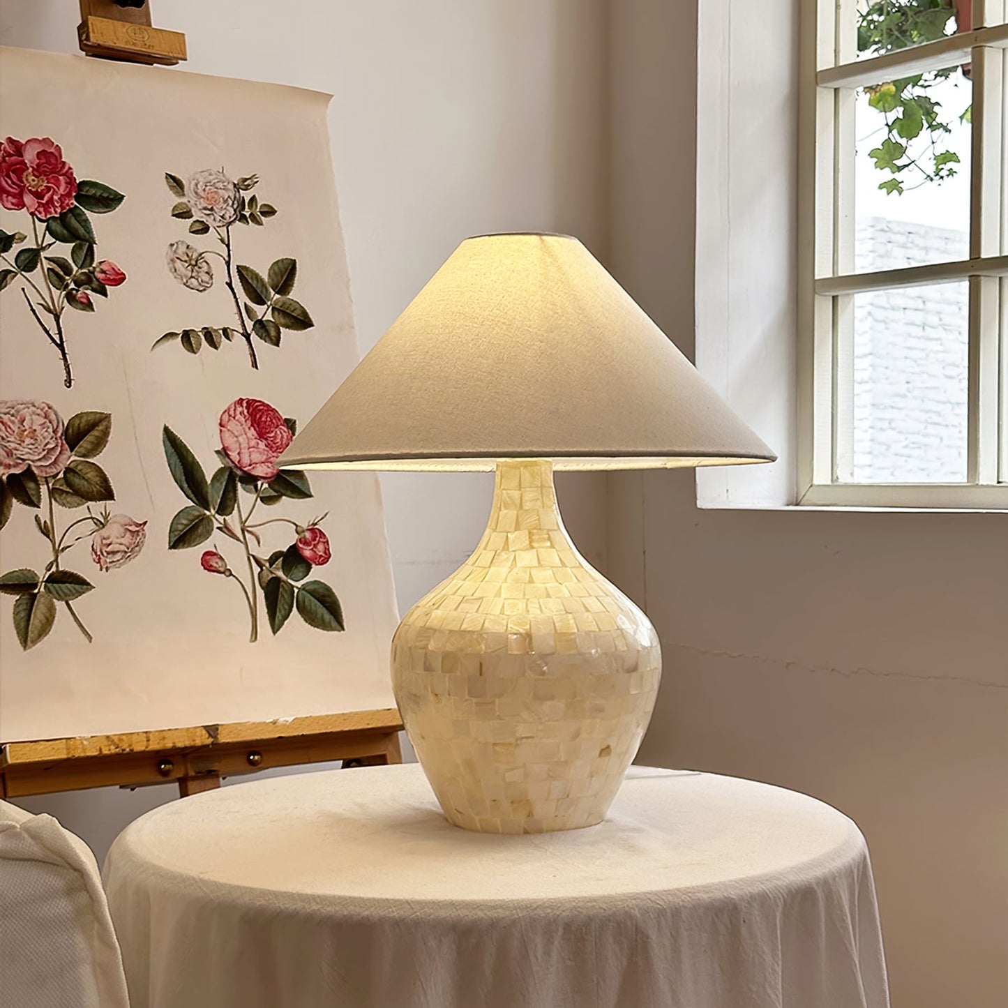 Josephine Seashell Table Lamp
