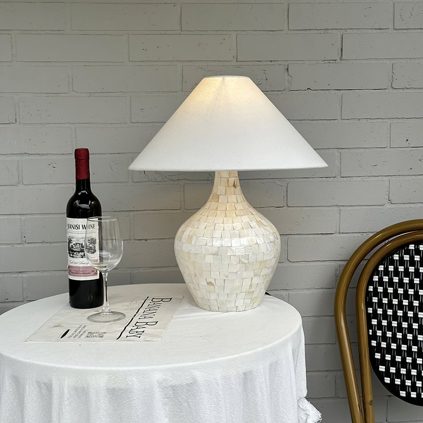 Josephine Seashell Table Lamp