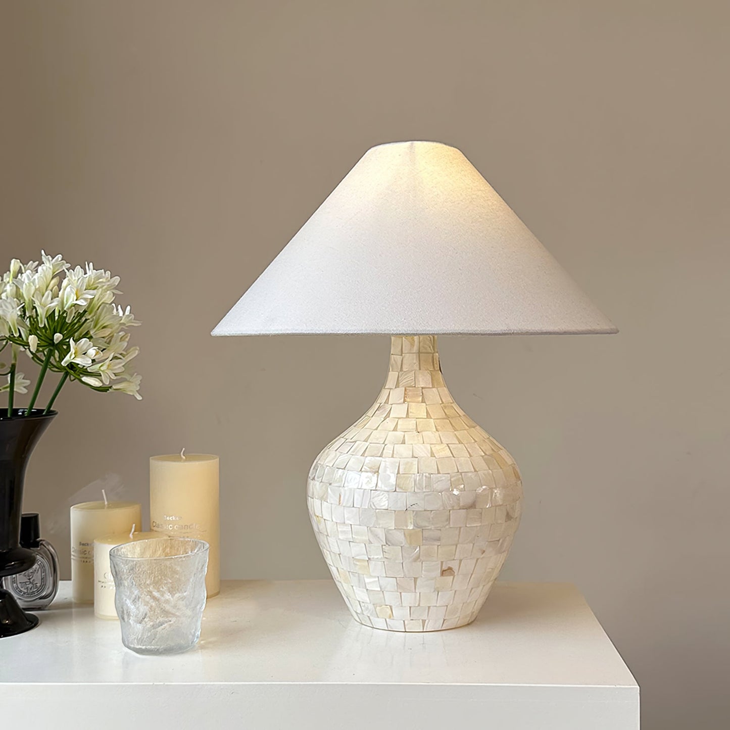 Josephine Seashell Table Lamp
