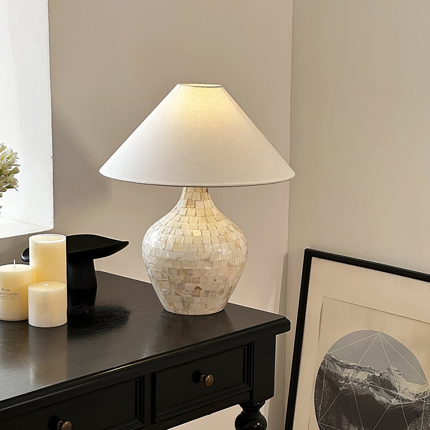 Josephine Seashell Table Lamp