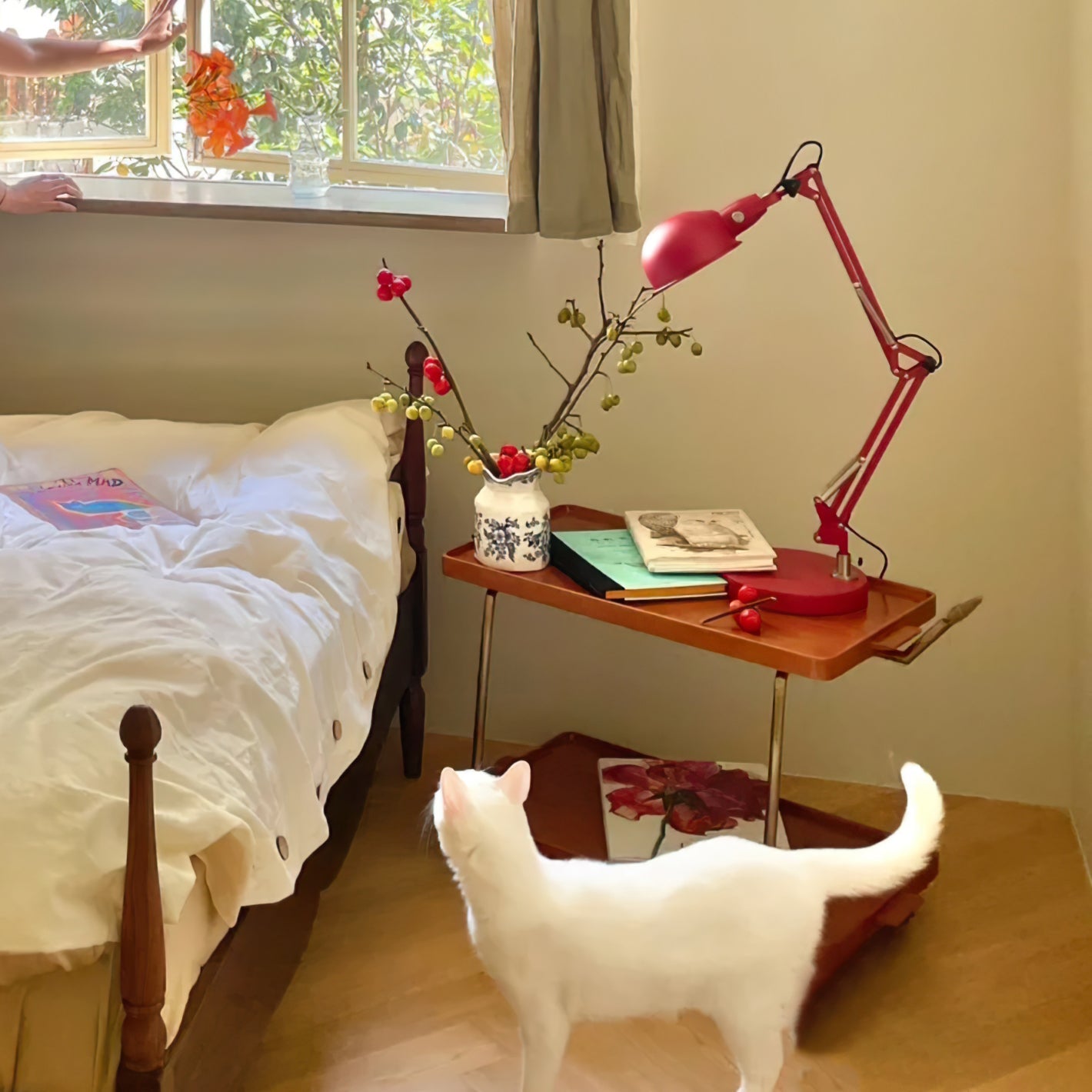 Kaiser Red Table Lamp