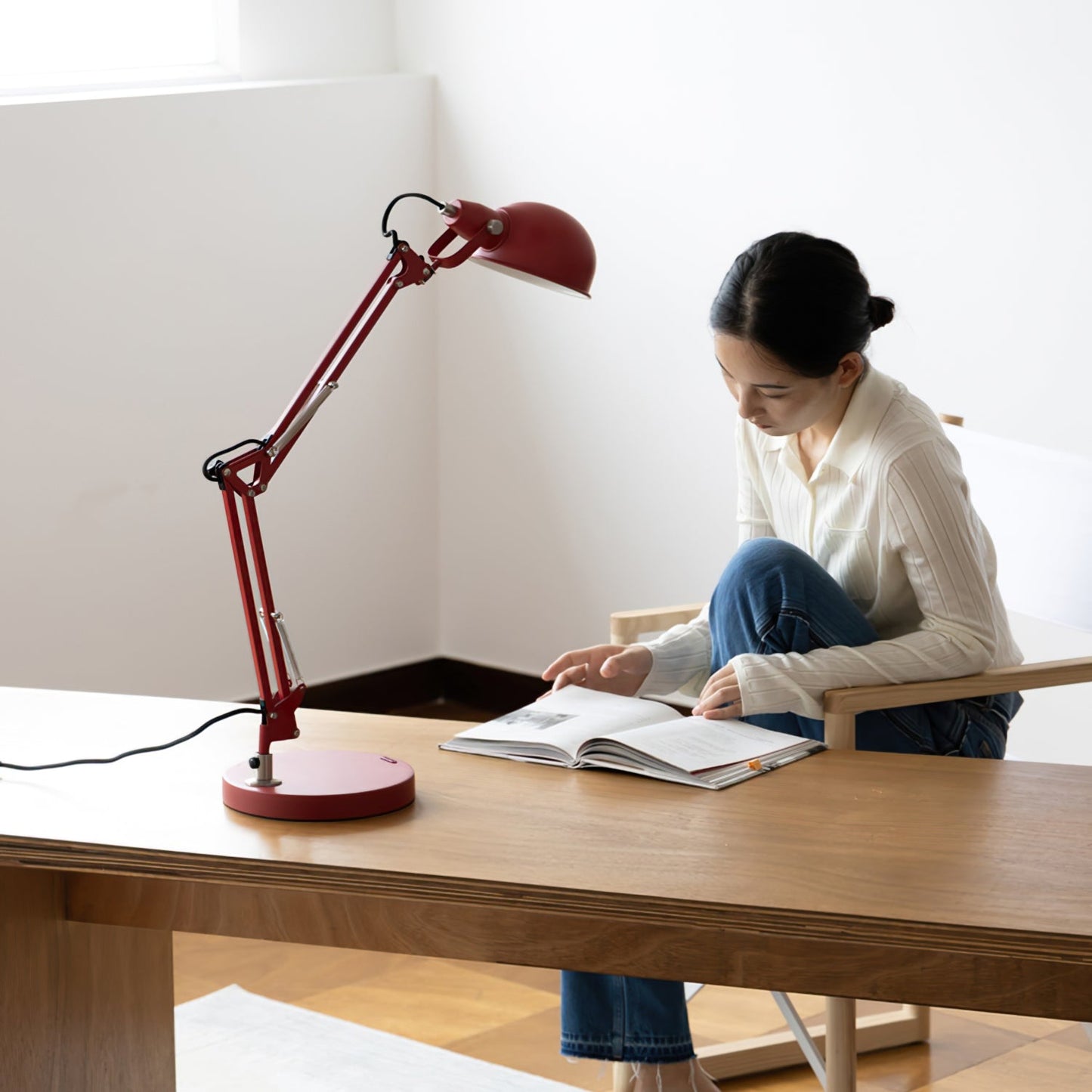 Kaiser Red Table Lamp
