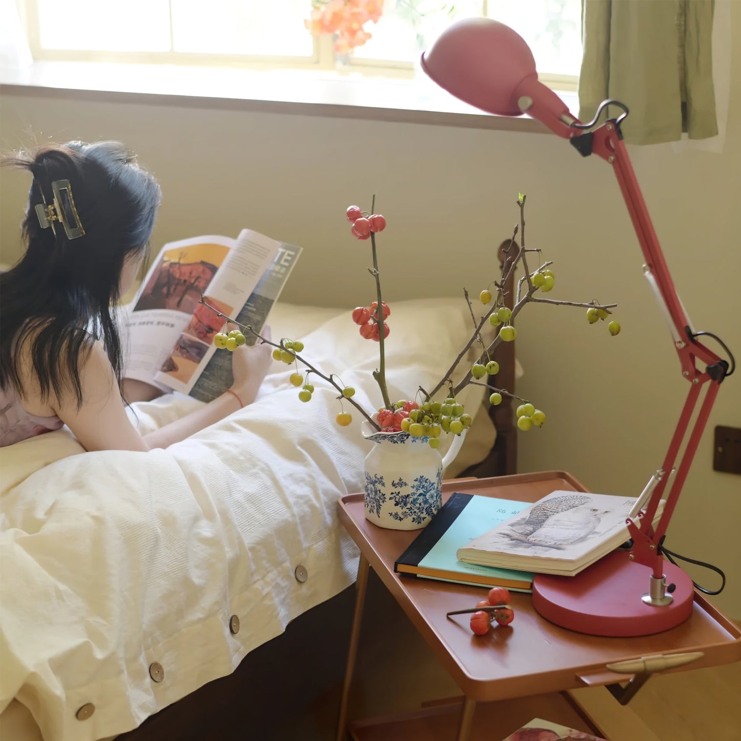 Kaiser Red Table Lamp