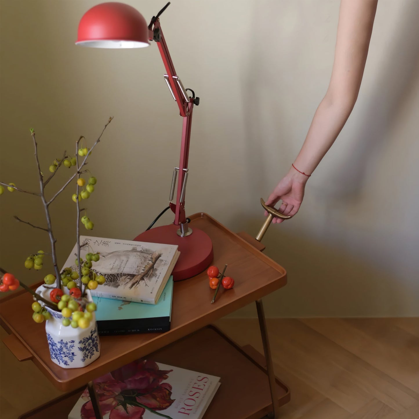 Kaiser Red Table Lamp