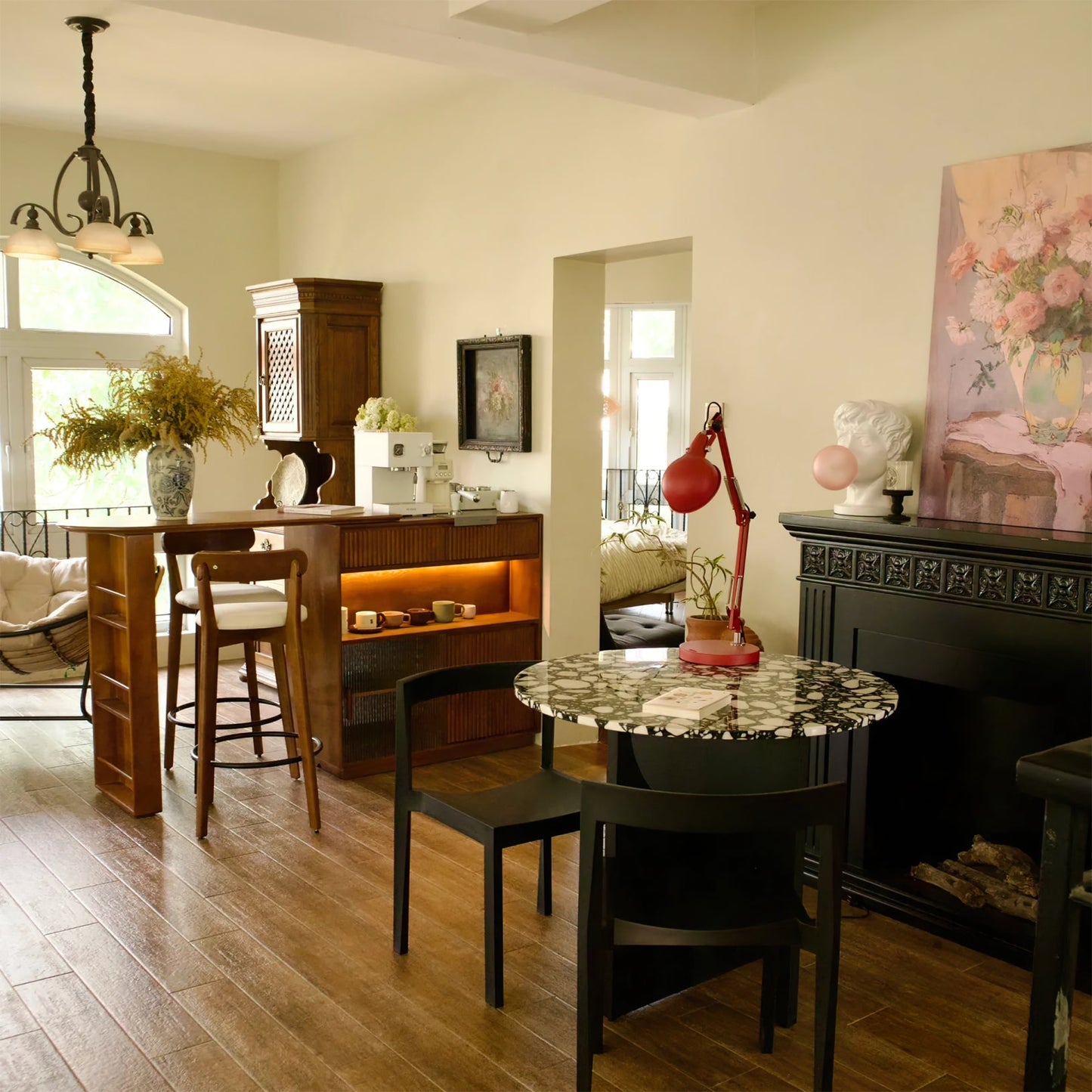 Kaiser Red Table Lamp