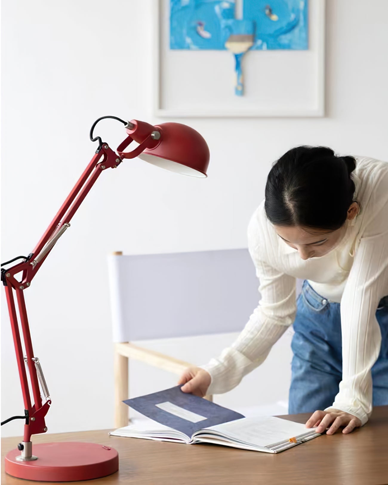 Kaiser Red Table Lamp