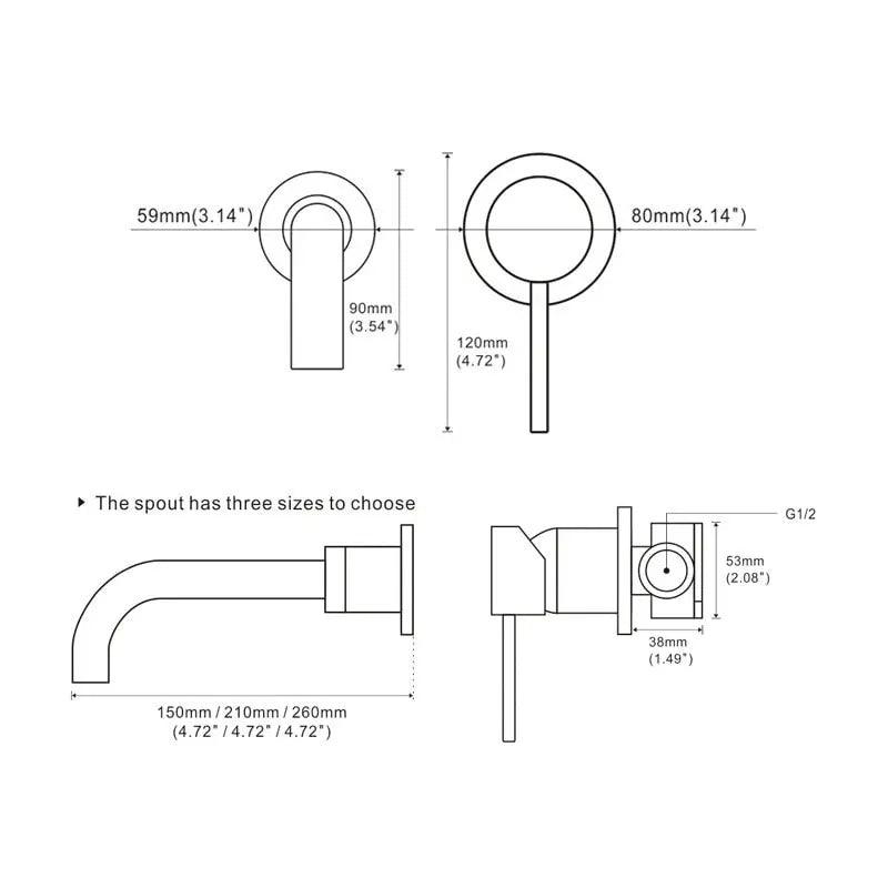 Katri - Wash Basin Bathroom Sink Faucets