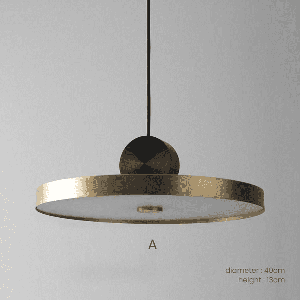 Kendall - Serene Brass Pendant Lights