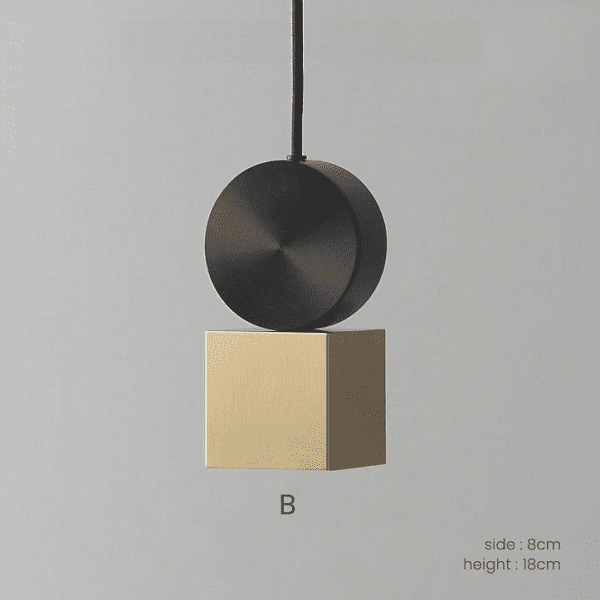 Kendall - Serene Brass Pendant Lights