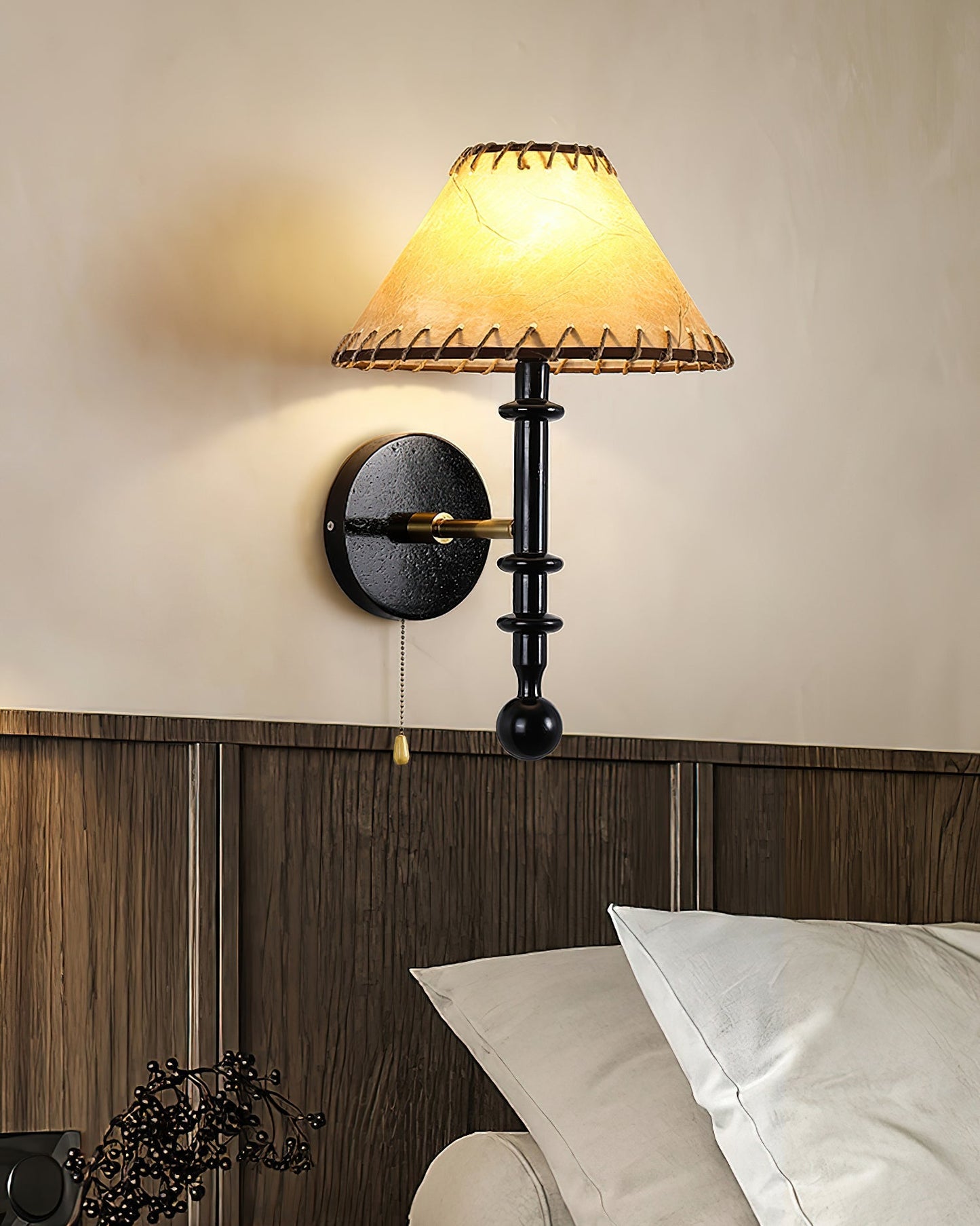 Kibo Wood Wall Lamp