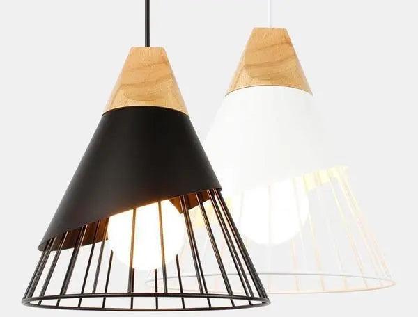 Kida - Nordic Wood Hanging Lights For Bedroom