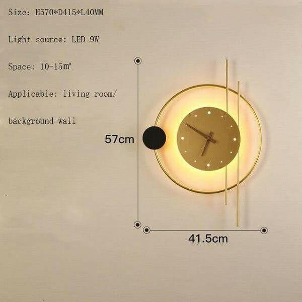Kofi - Wall Lamp Clock