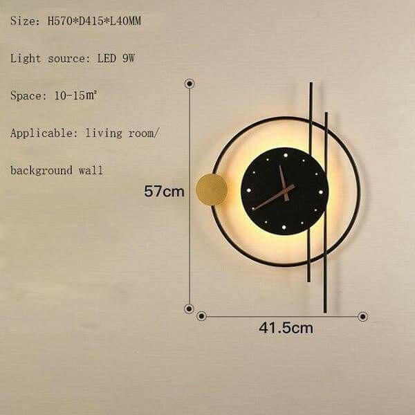 Kofi - Wall Lamp Clock