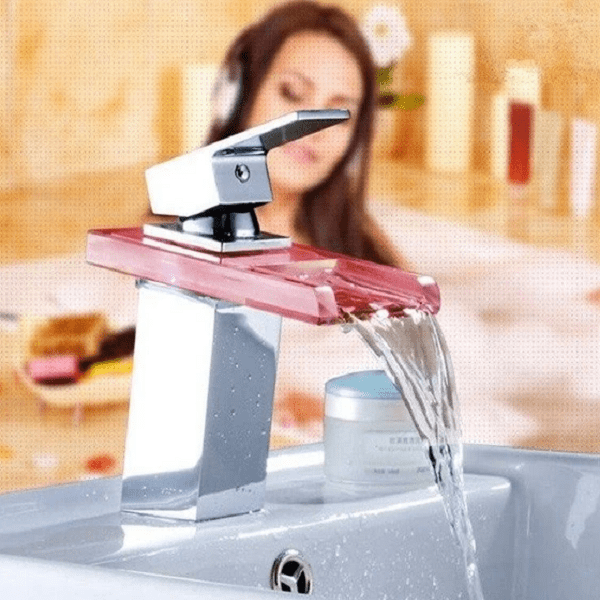 LED Temperature Color Changing Faucet