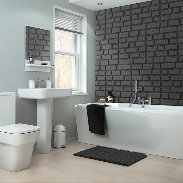 Bricks: Nordvian 3D Wall Panel Form - 12-unit Box - Nordic Side - 