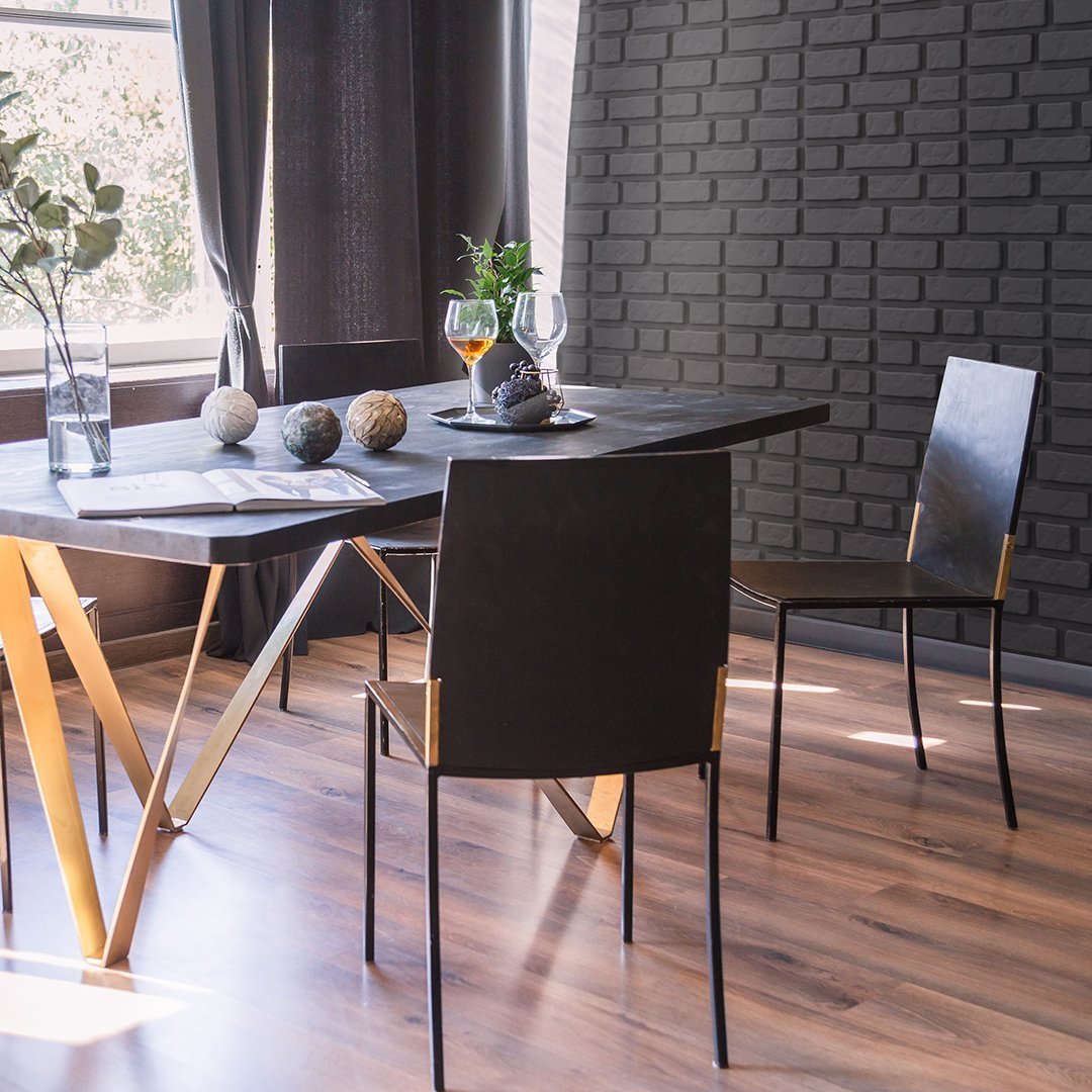 Bricks: Nordvian 3D Wall Panel Form - 12-unit Box - Nordic Side - 