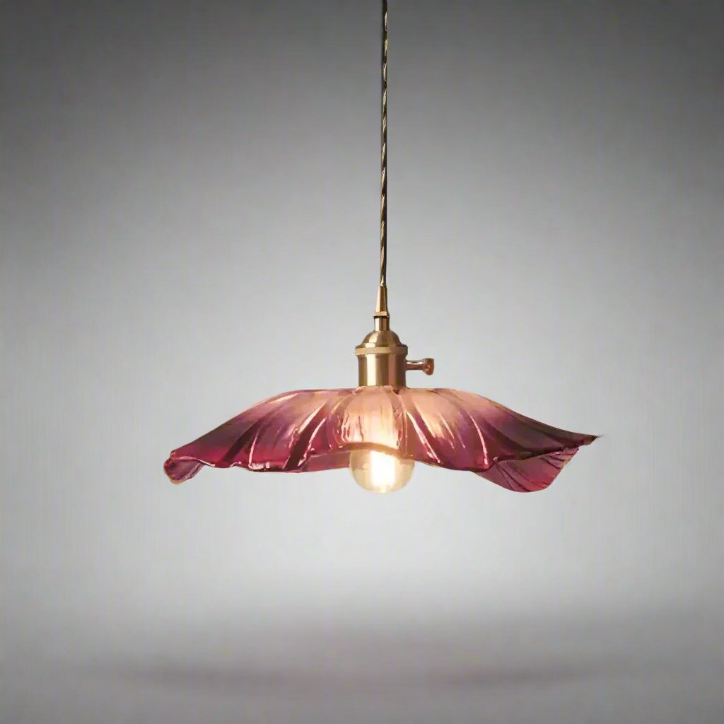 Flarea - Elegant Glass Petal Pendant Light