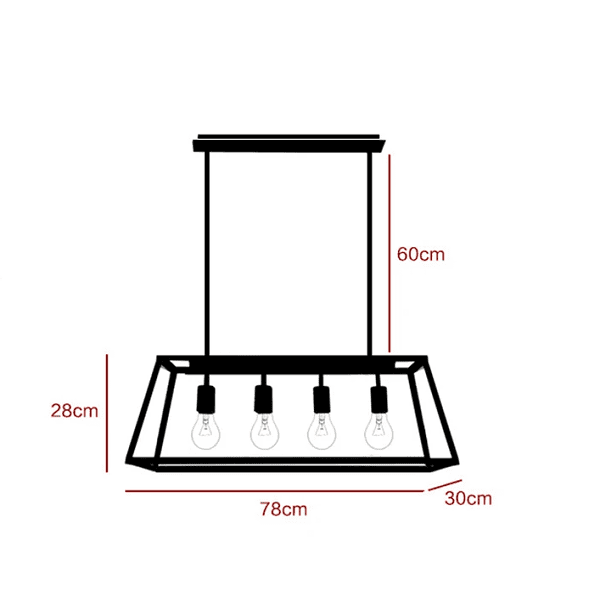 Landa - Modern Country Kitchen Island Pendant Light