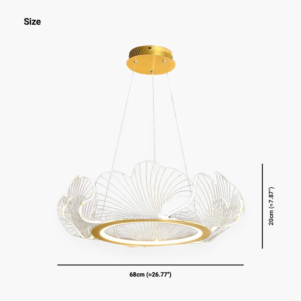 Chandelier Modern Luxury Elegant Acrylic, Butterfly/Leaf