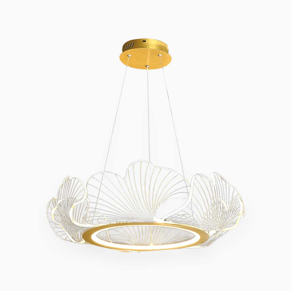 Chandelier Modern Luxury Elegant Acrylic, Butterfly/Leaf
