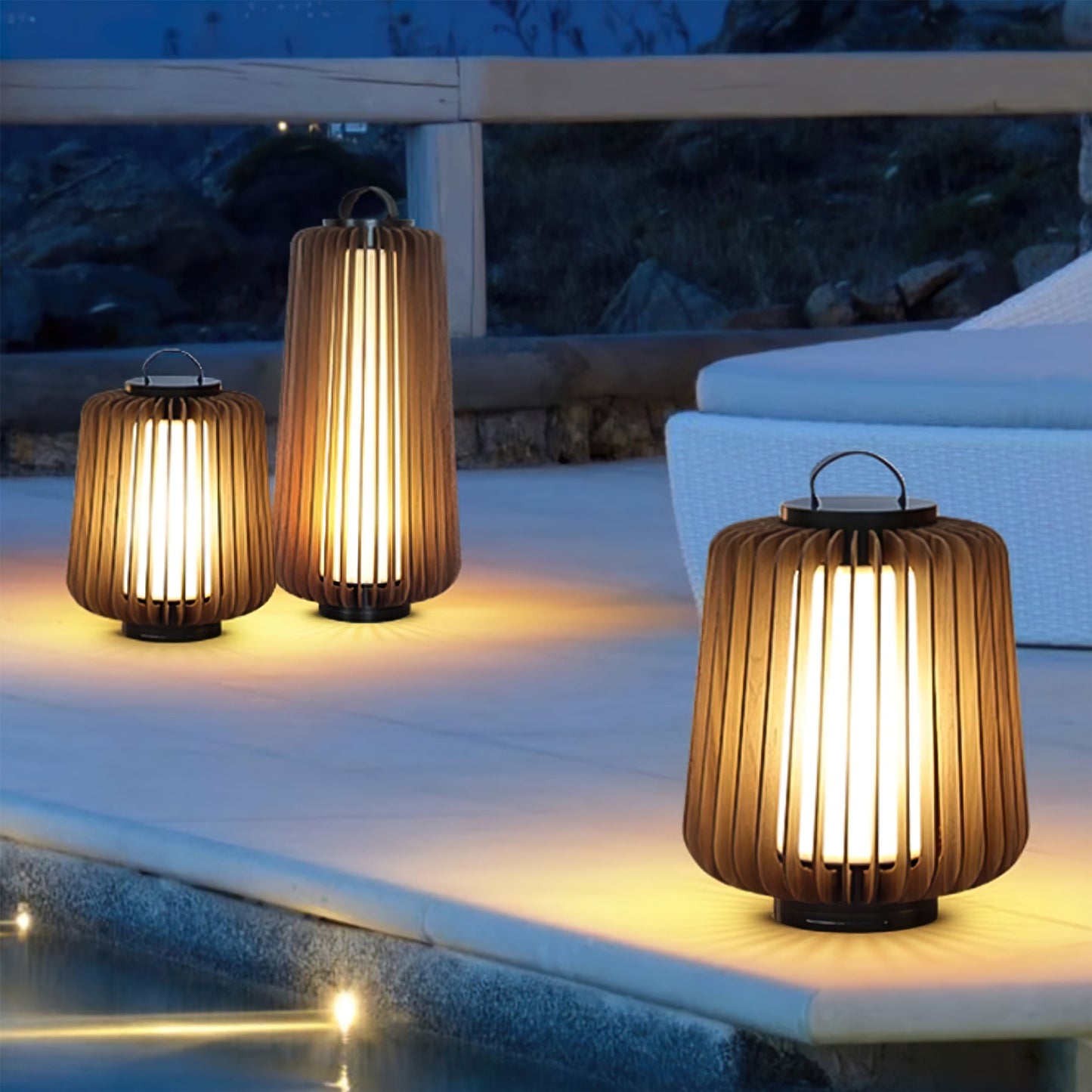 Legno Outdoor Table Lamp