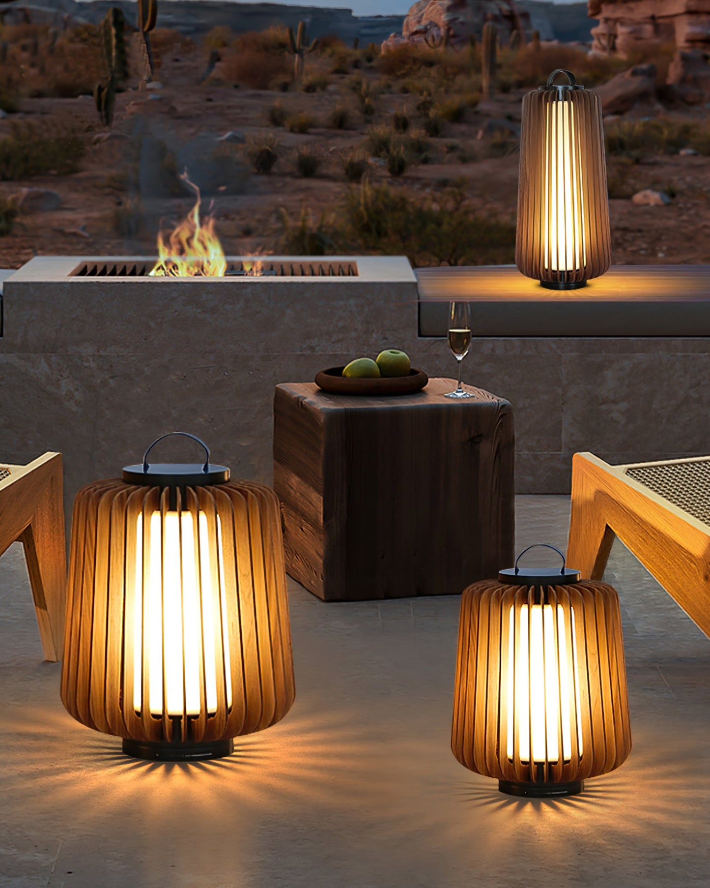 Legno Outdoor Table Lamp