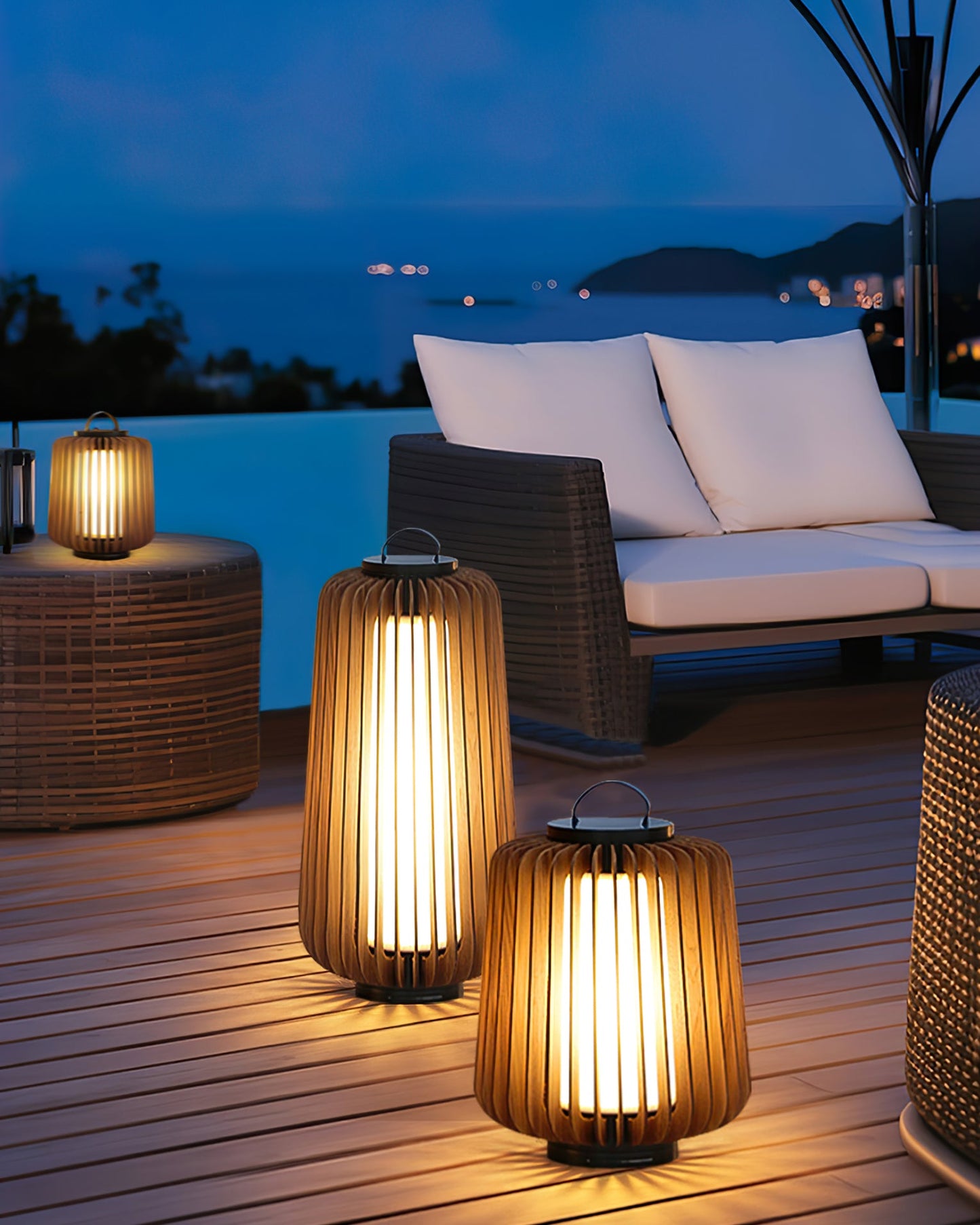 Legno Outdoor Table Lamp