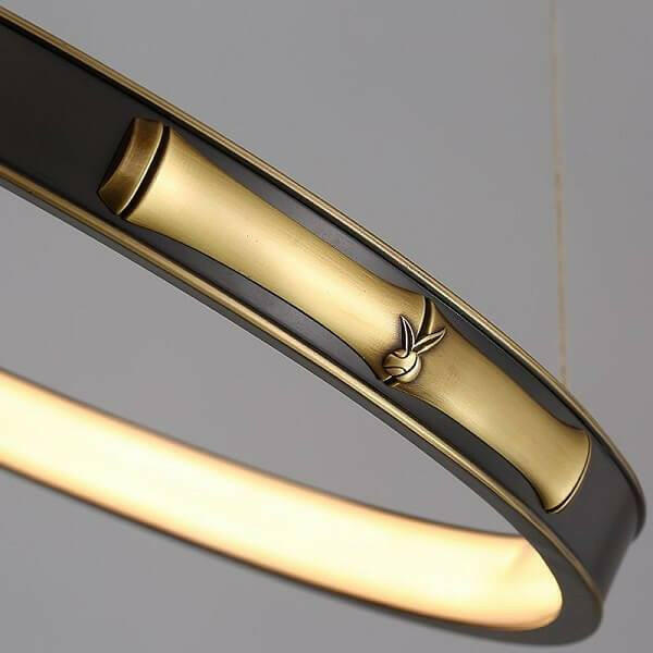 Ava Two-Tier Modern Rounded Metal Chandelier