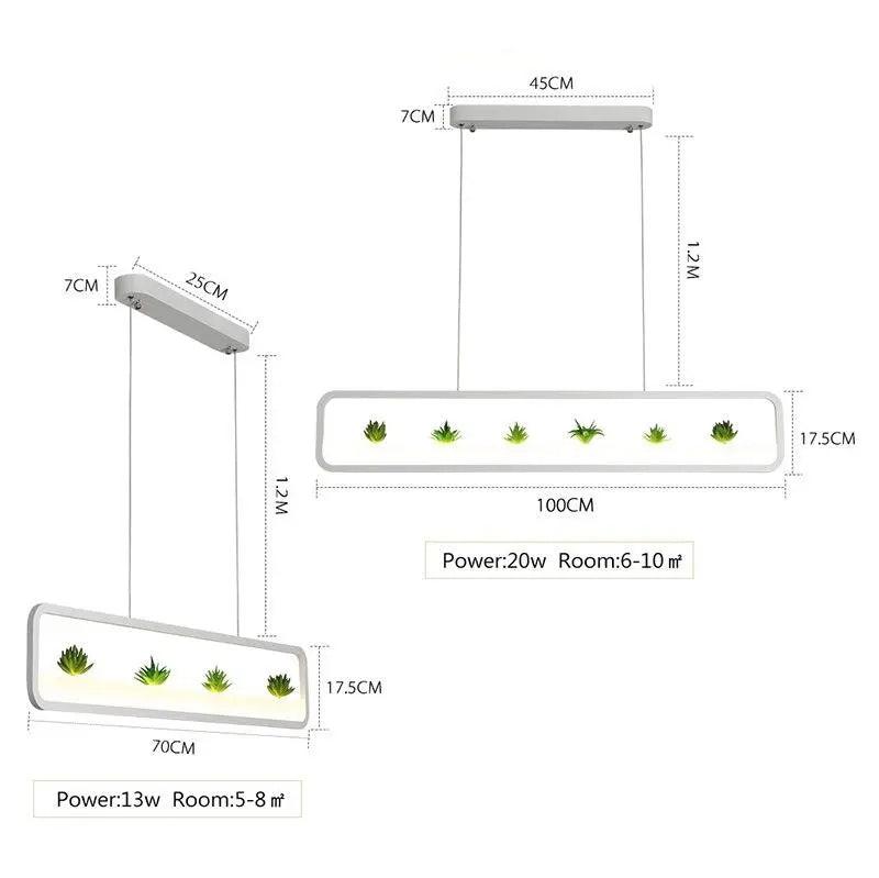Lova - Planter LED Chandelier