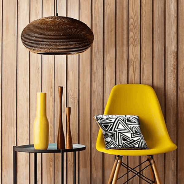 Luminaria Corrugated Board Pendant Light