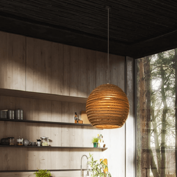 Luminaria Corrugated Board Pendant Light