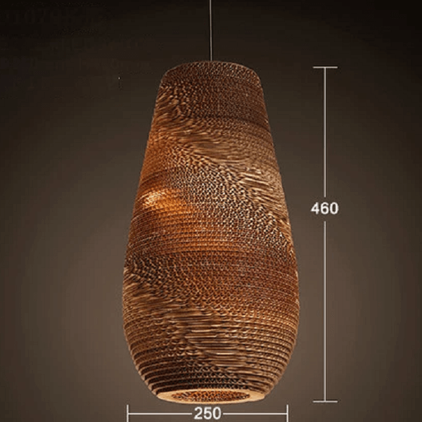 Luminaria Corrugated Board Pendant Light