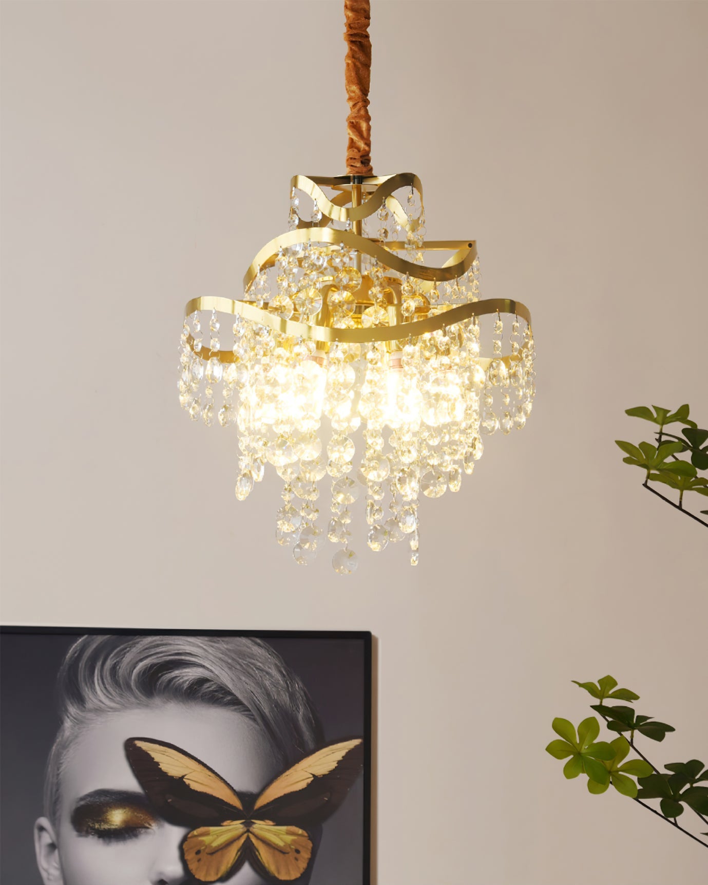 Luna Crystal Chandelier