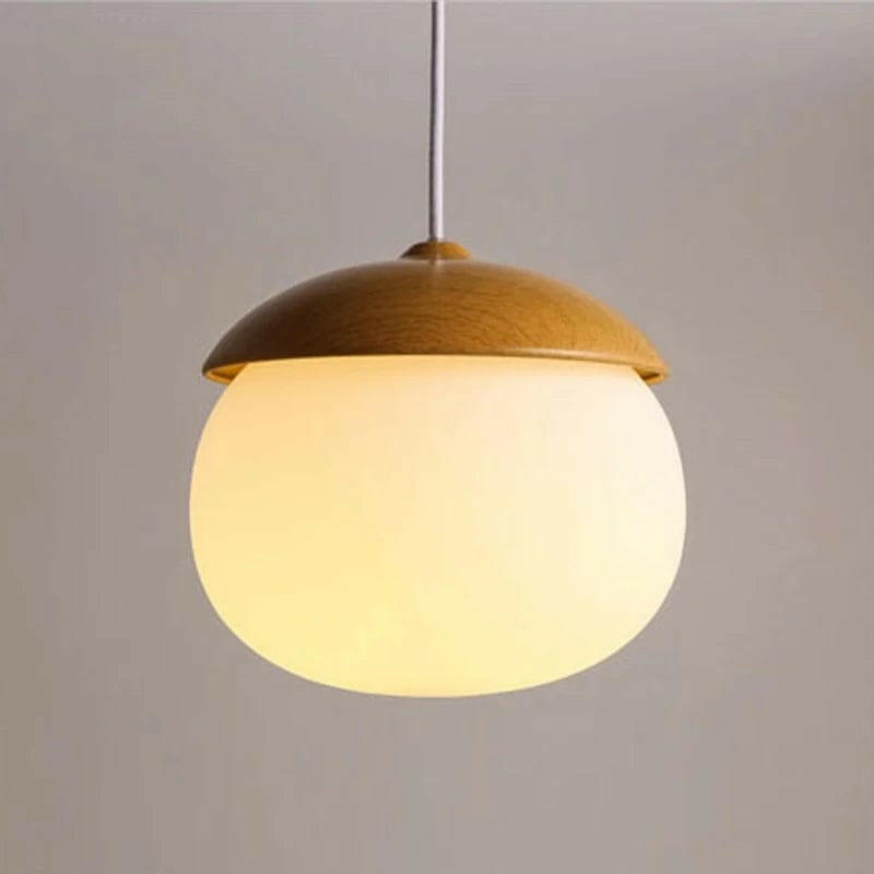 Lunar Essence Acorn Glass Pendant