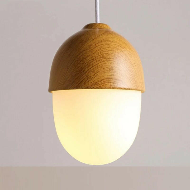 Lunar Essence Acorn Glass Pendant