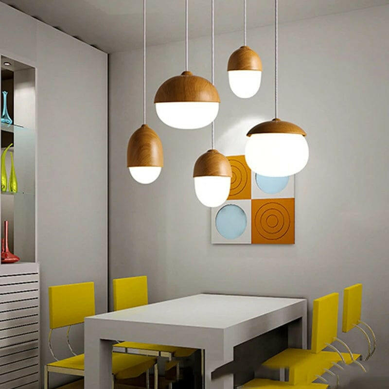 Lunar Essence Acorn Glass Pendant