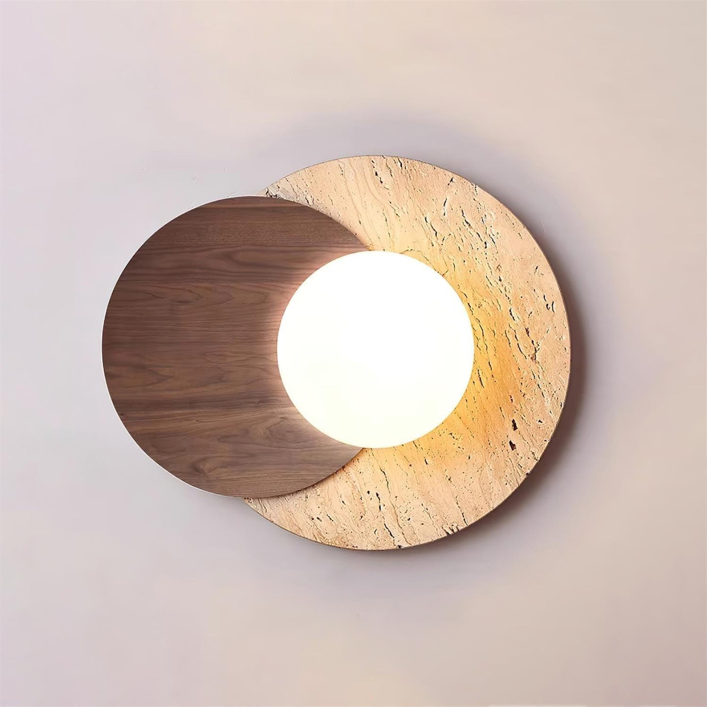 Lunar Eclipse Plug-in Wall Lamp