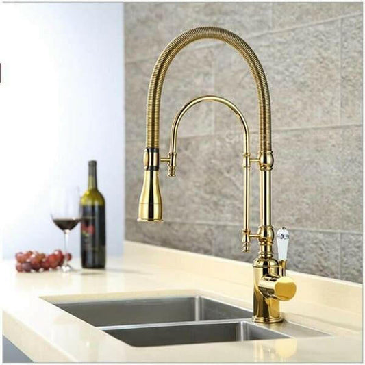 Luxury Rose Gold Kitchen Faucet
