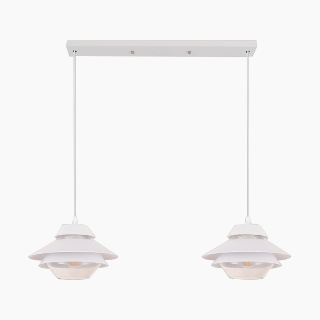Small Pendant Light Modern Macaron UFO for Kitchen, Dining Room & Bar