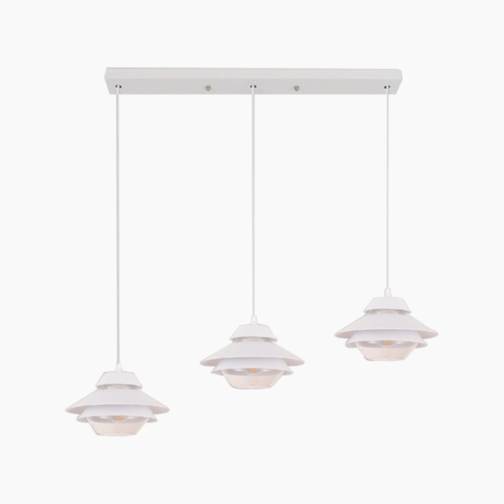 Small Pendant Light Modern Macaron UFO for Kitchen, Dining Room & Bar