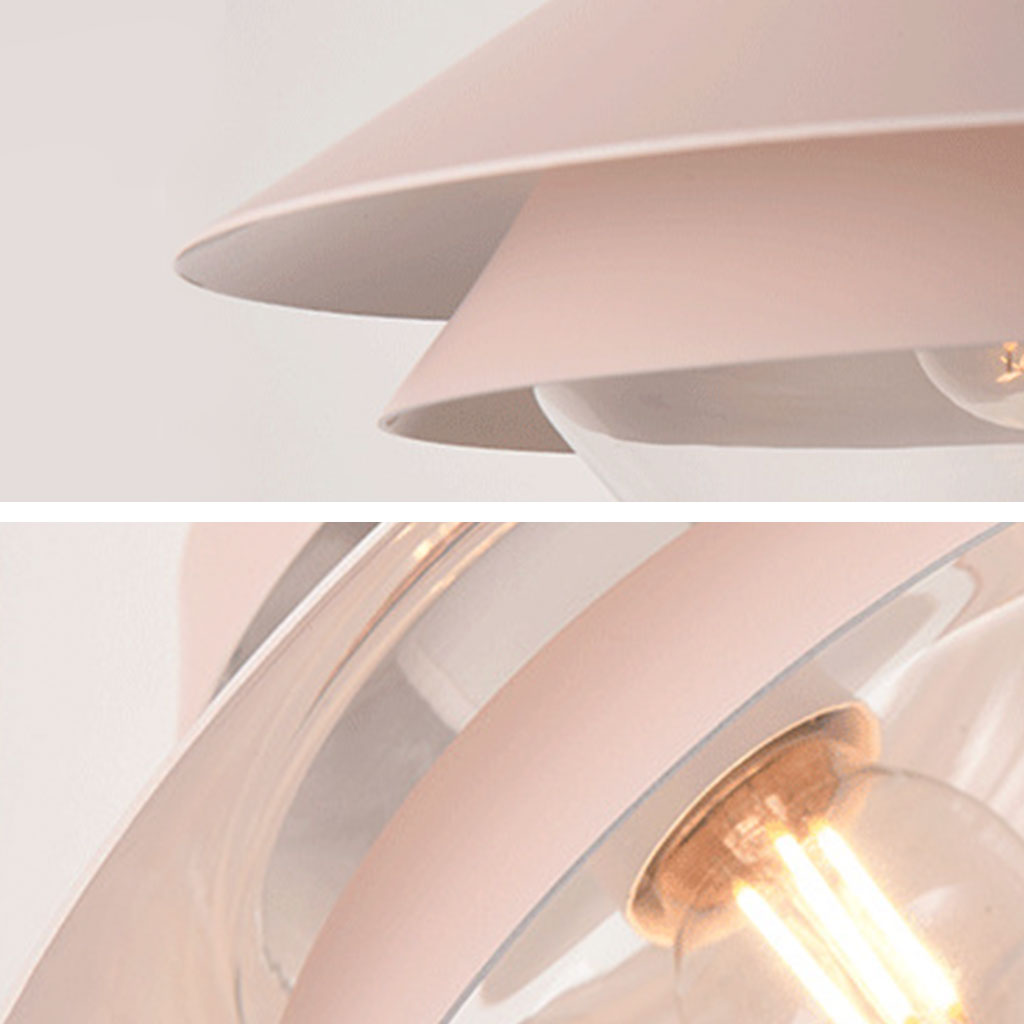 Small Pendant Light Modern Macaron UFO for Kitchen, Dining Room & Bar