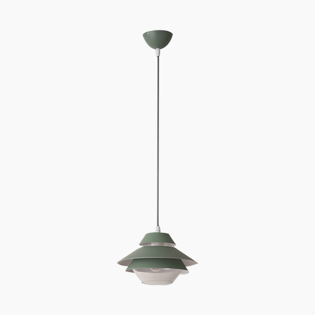 Small Pendant Light Modern Macaron UFO for Kitchen, Dining Room & Bar