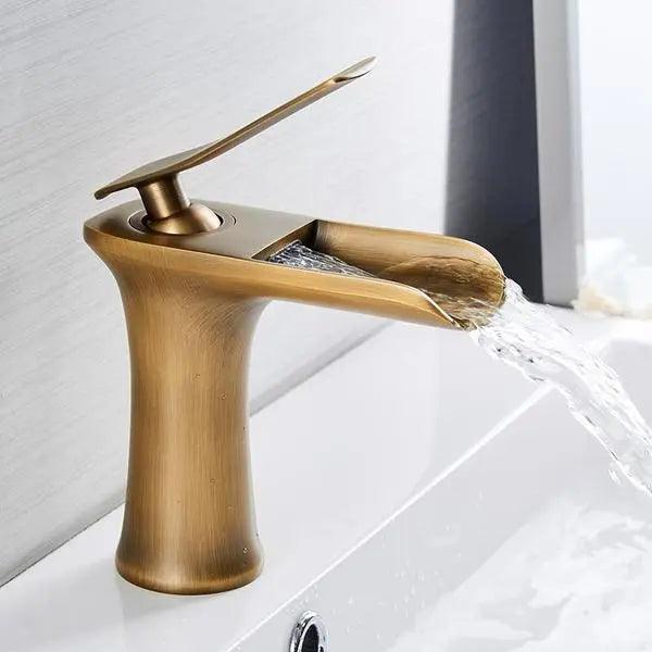 Mai Gold Bathroom Faucet Elegance
