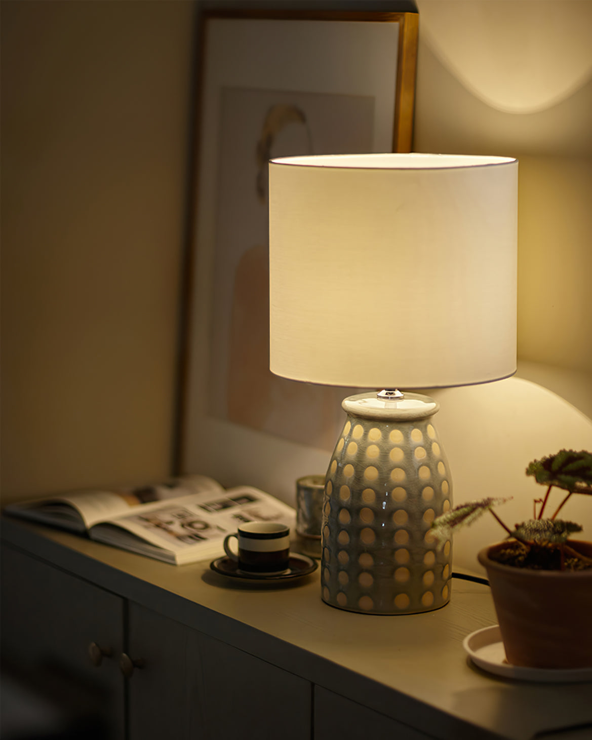 Malay Patterned Table Lamp