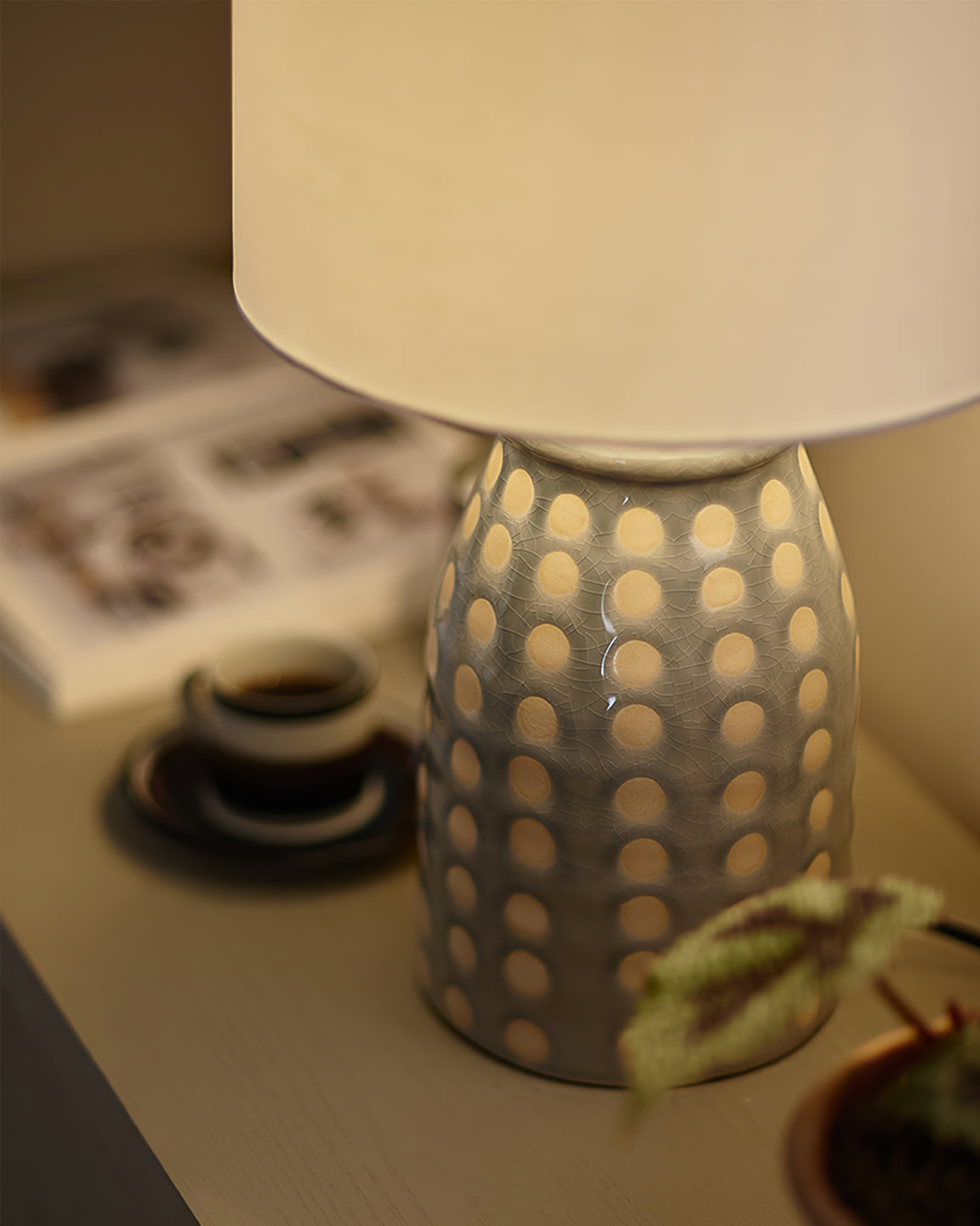 Malay Patterned Table Lamp