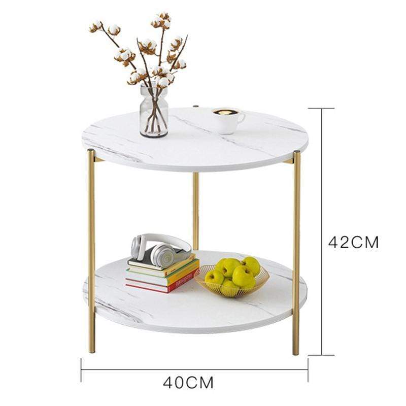 Da Vinci End Table - Nordic Side - tables