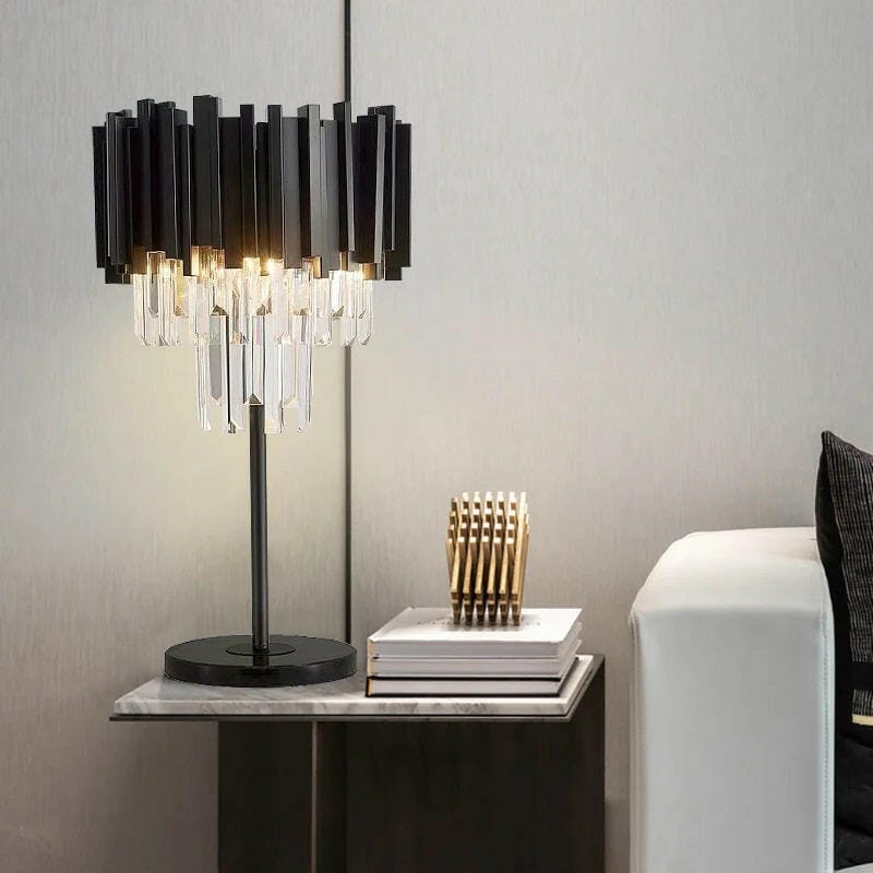 Mattia Luxury Crystal Table Lamp