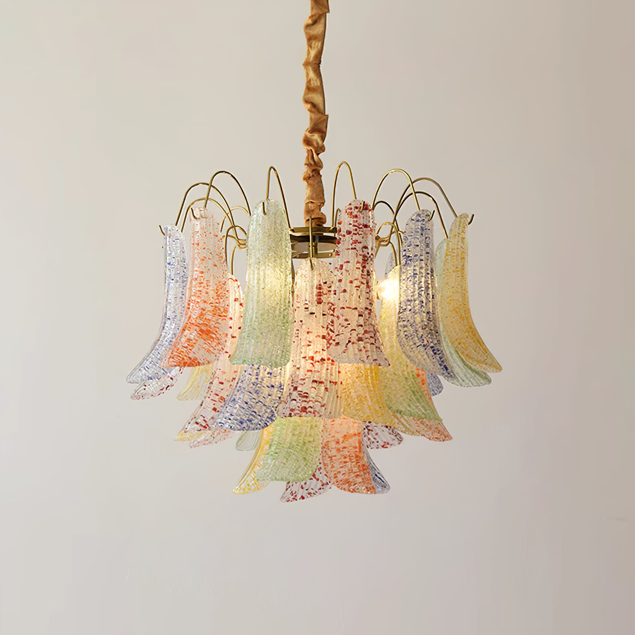 Mazzega Murano Glass Chandelier