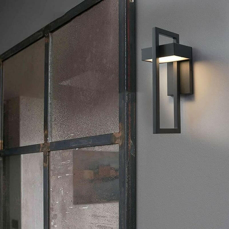 Mcphil Black Stainless Steel Wall Light
